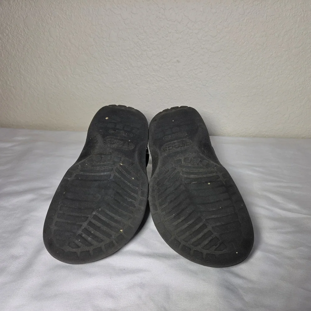 Crocs Classic Clog Black Slip On Sandals Mens 2 Womens 4-5 XS S1620